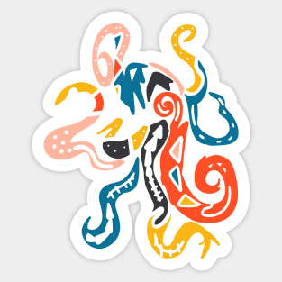 The octopus Sticker